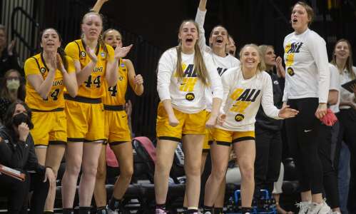 An NCAA 2-seed, Hawkeyes look the part in Round 1