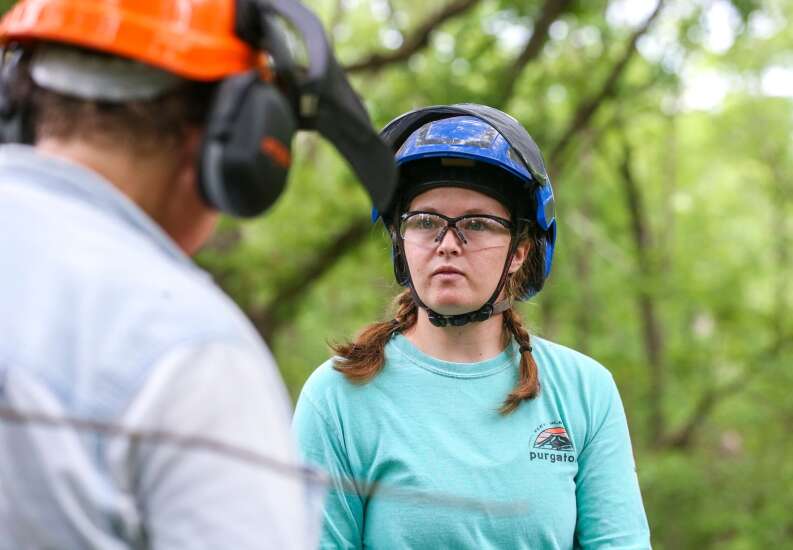 Photos: Chainsaw course aims to help women gain confidence with power tools 