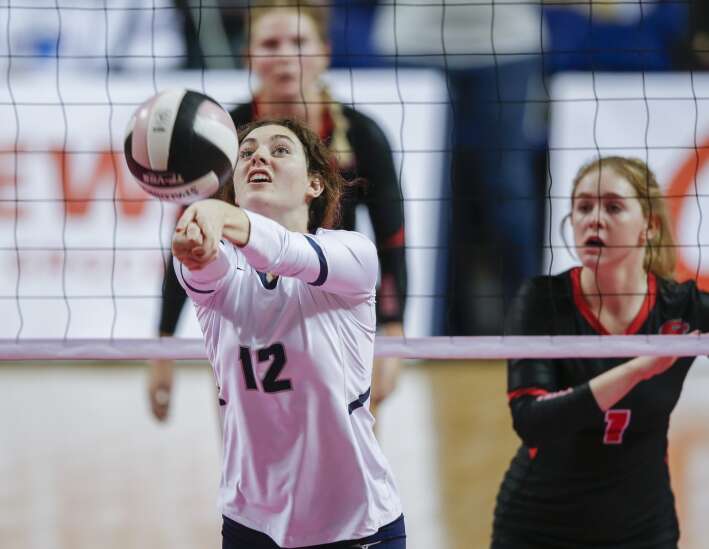 Photos: Pleasant Valley beats Cedar Falls in Class 5A Iowa high school state volleyball championship