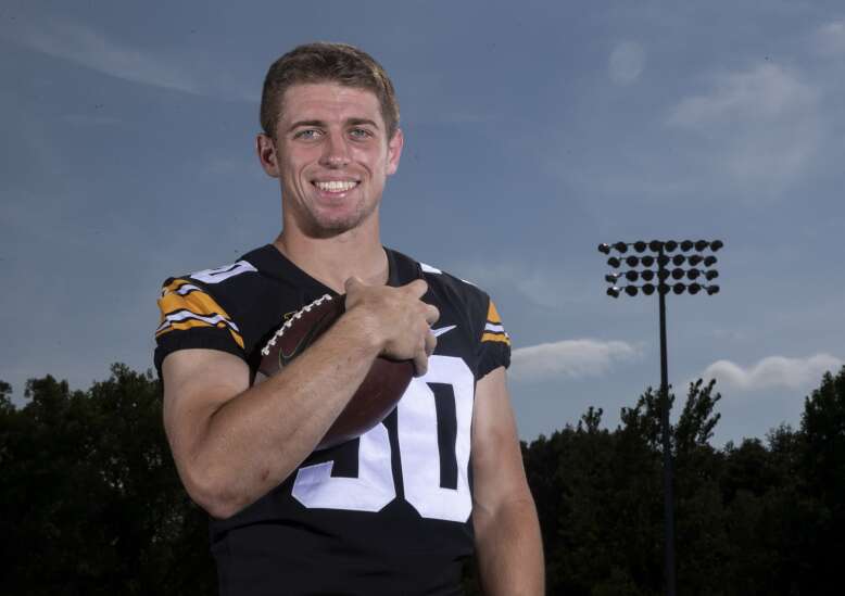 Quinn Schulte aims to be Iowa football’s next walk-on starter at free safety