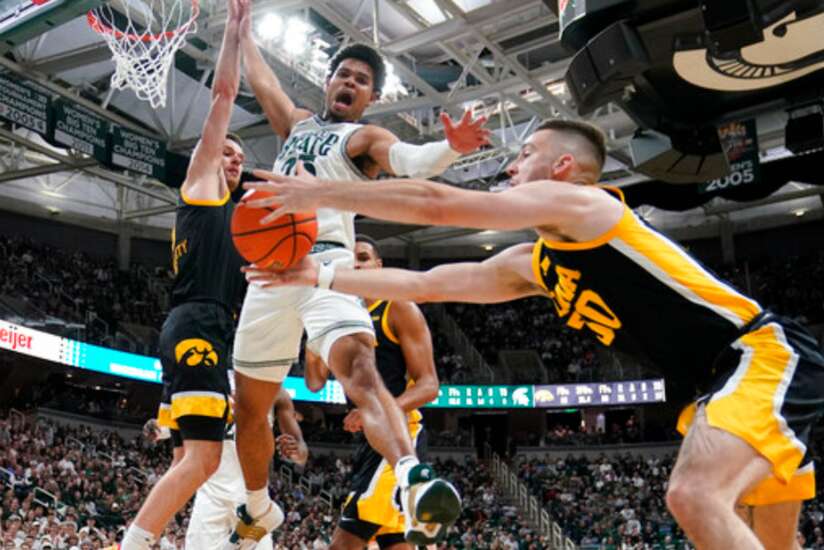 Hawkeyes got the late looks, but didn’t get to watch themselves wrest a win at Michigan State