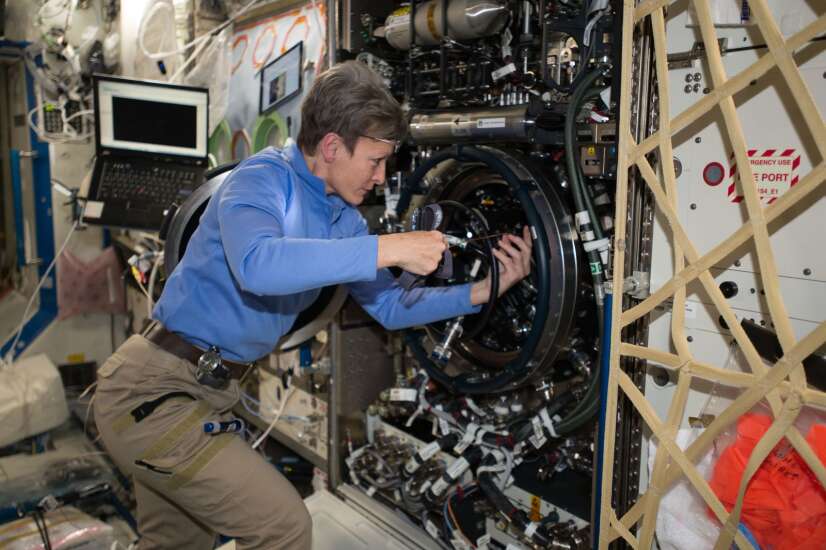 Former NASA astronaut Peggy Whitson helps pave the way for commercial space flight