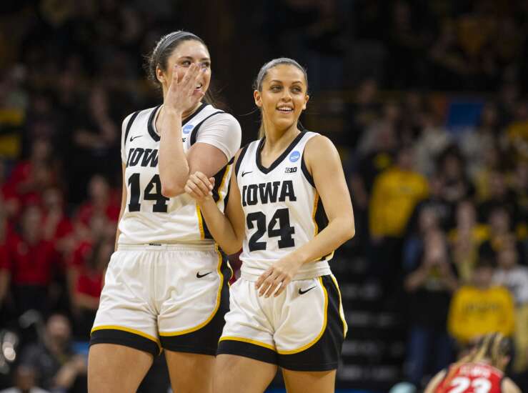 Photos: Iowa bound for Sweet 16 after defeating Georgia 