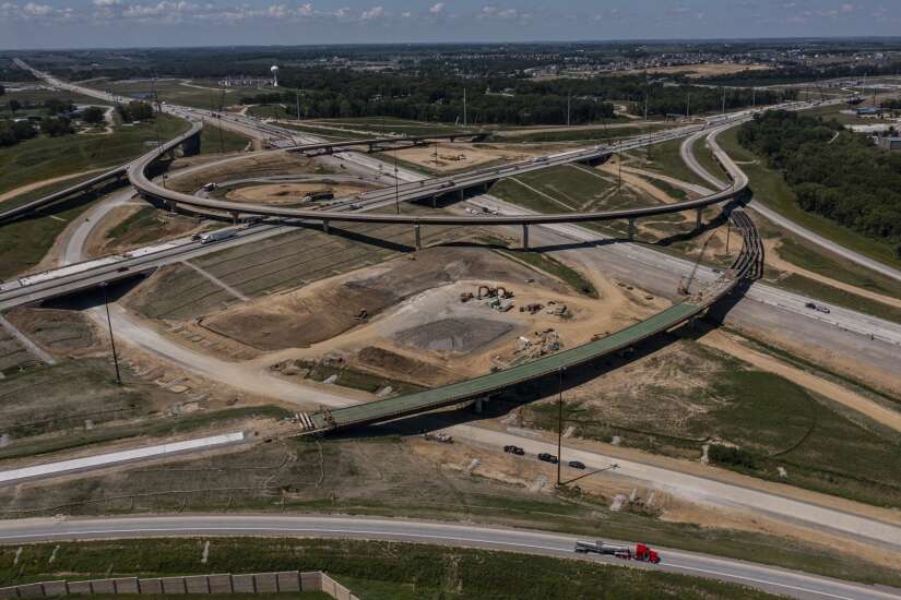 New flyover ramp opening at I-80/I-380 interchange