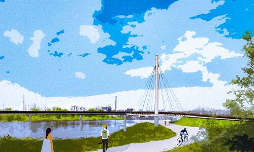 ConnectCR pedestrian-bike bridge will be named Alliant Energy LightLine