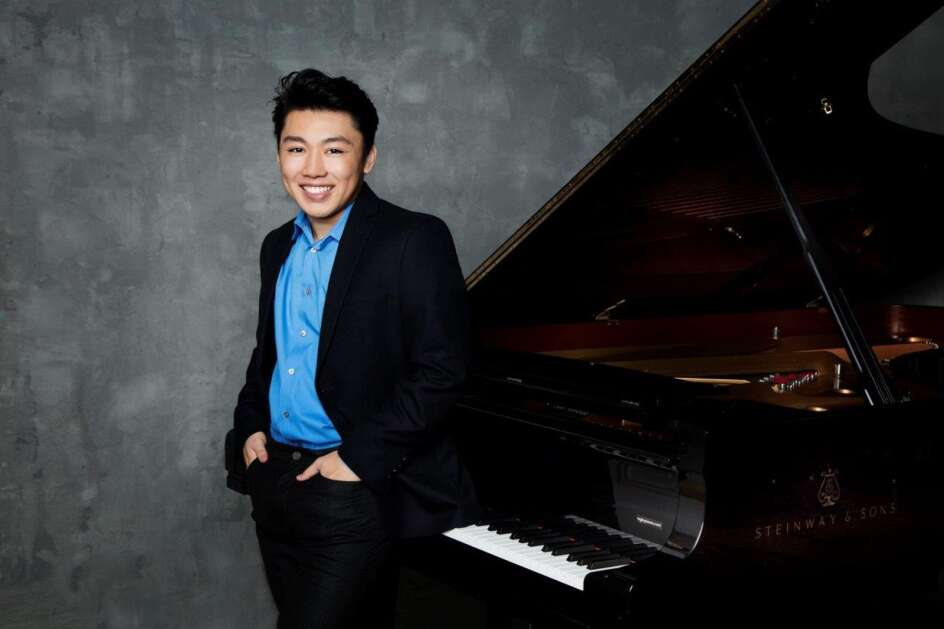 Award-winning pianist George Li, who studied at the New England Conservatory and Harvard University, will perform Sergei Rachmaninoff’s Second Piano Concerto during Orchestra Iowa's Masterworks concerts Saturday night, May 20, at the Paramount Theatre in Cedar Rapids, and Sunday afternoon, May 21, at Hancher Auditorium in Iowa City. He is stepping in to replace pianist Garrick Ohlsson, who is ill. (Simon Fowler)