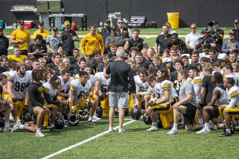 Questions for Iowa football’s offensive position groups with spring practices underway