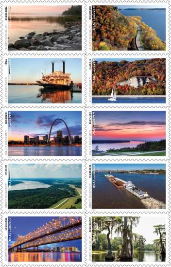 Steamboat photo taken in Iowa graces new stamp