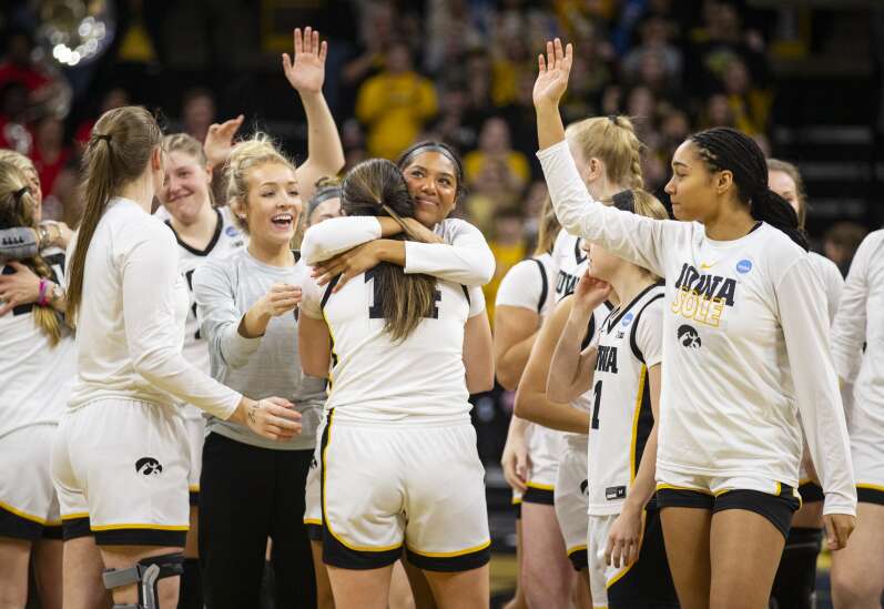 Photos: Iowa bound for Sweet 16 after defeating Georgia 