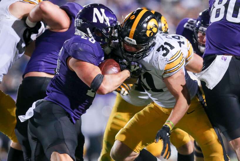 Photos: Iowa Hawkeyes football vs. Northwestern Wildcats 