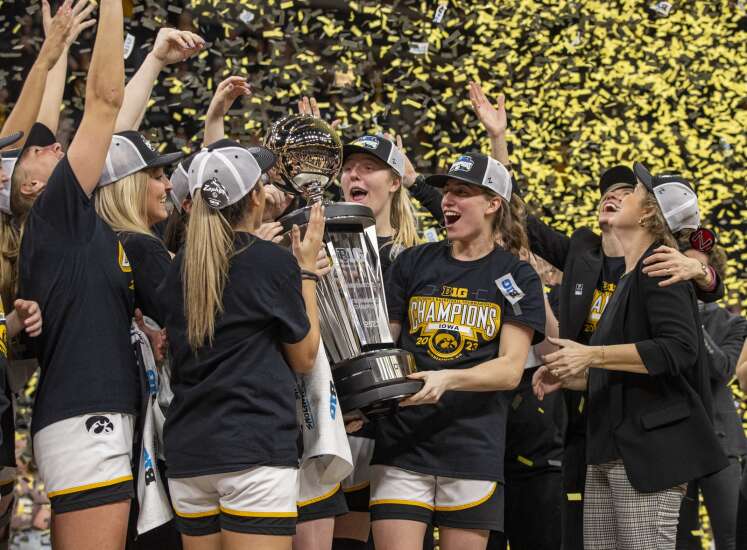 Iowa blows out Ohio State for Big Ten women’s basketball tournament championship repeat