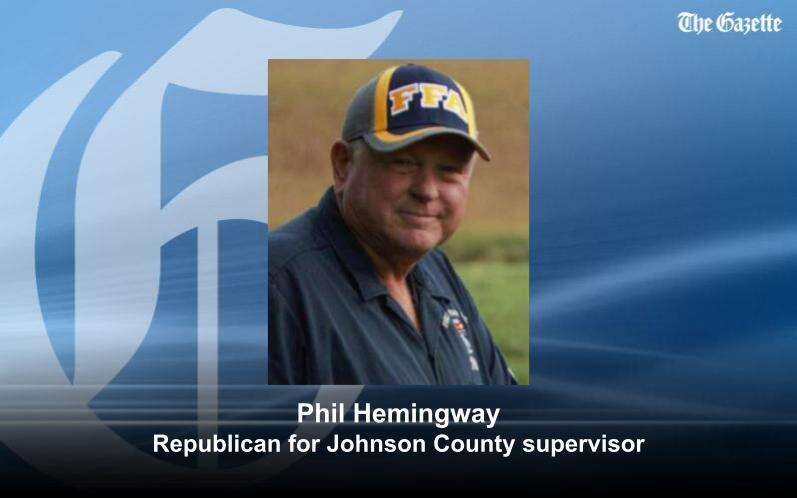 Phil Hemingway running for Johnson County Board of Supervisors