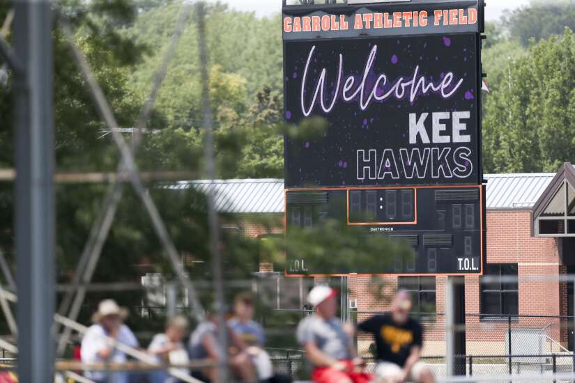 Photos: Lansing Kee vs. New London, Class 1A Iowa high school state baseball tournament