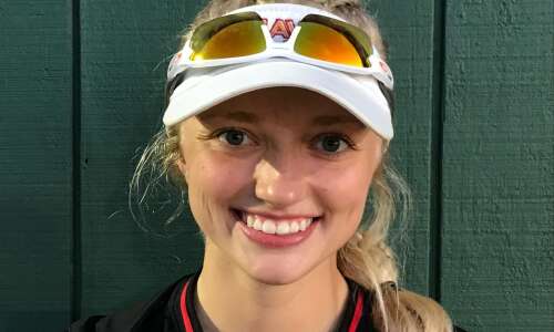 Another game, another win by knockout for ‘bubbly’ Linn-Mar softball
