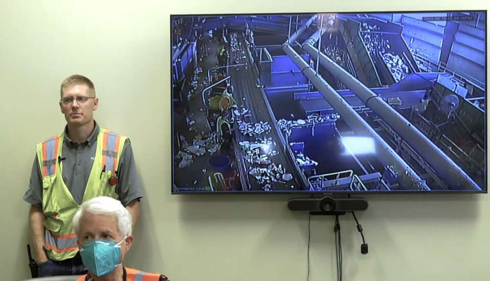 Fairfield residents visit recycling sorting facility