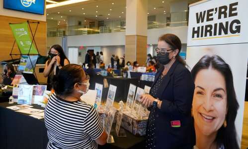 U.S. jobless claims reach a pandemic low