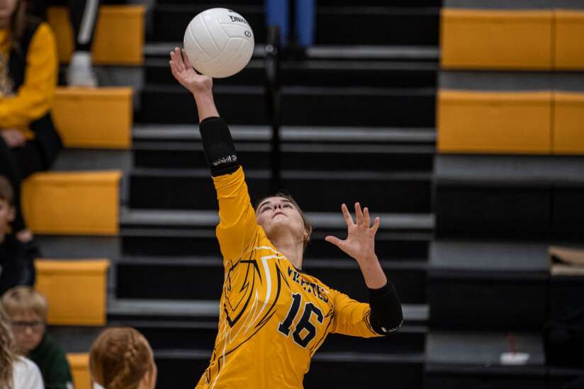 Photos: Anamosa vs Vinton Shellsburg in Iowa high school volleyball Photos: Anamosa vs Vinton Shellsburg in Iowa high school volleyball