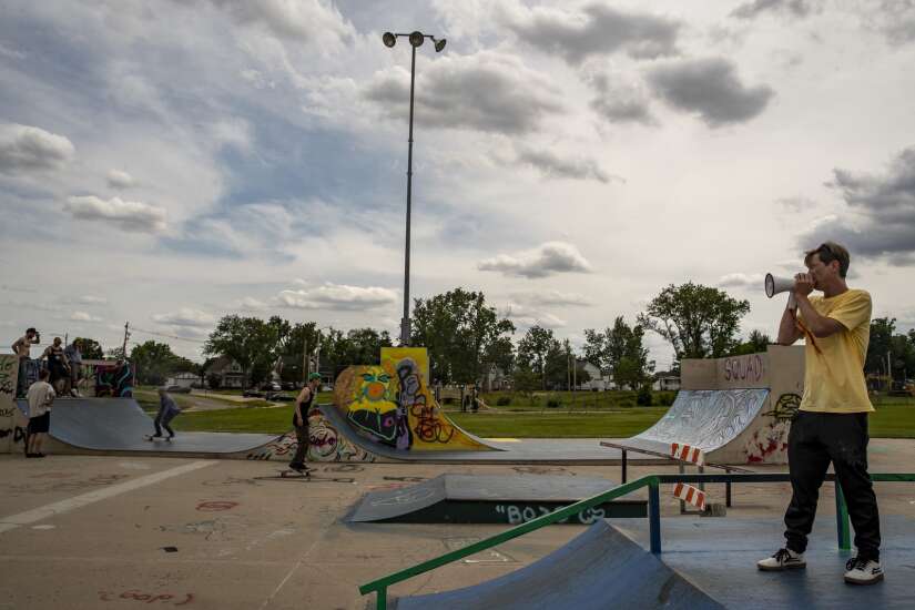 As city relocates Riverside Park for flood control, Cedar Rapids skate community sees opportunity for larger investment