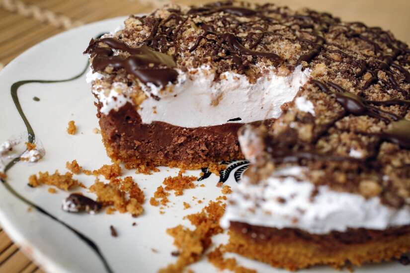 Mad About Food: Chocolate Crunch Cheesecake recipe