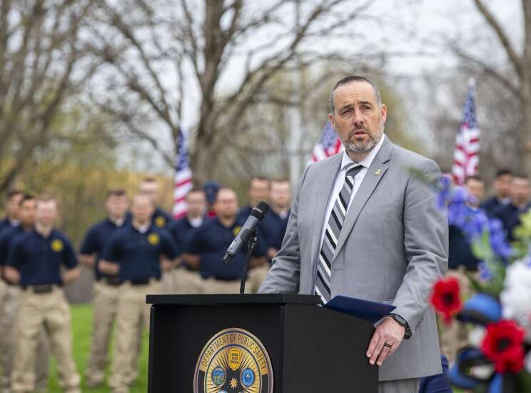 Iowa Peace Officer Memorial Ceremony 