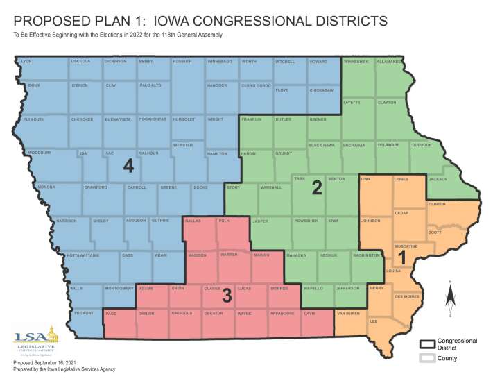 Both parties could see pros in Iowa’s congressional election proposals 