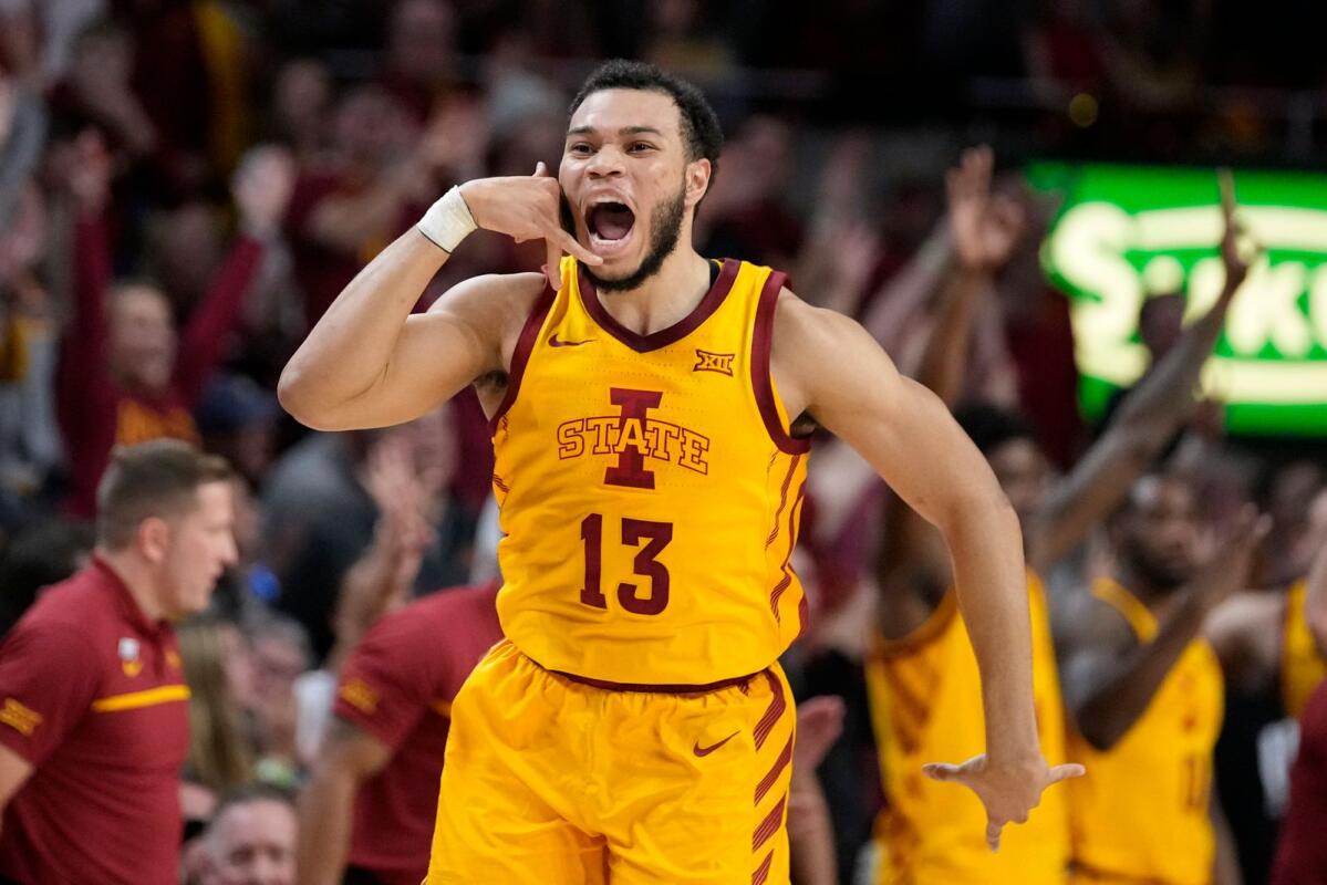 Holmes is clutch as No. 12 Cyclones get past No. 5 K-State