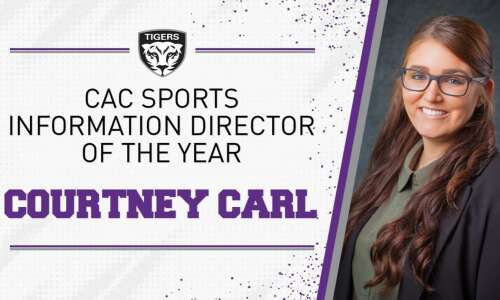 IW’s Carl named CAC Sports Information Director of the Year