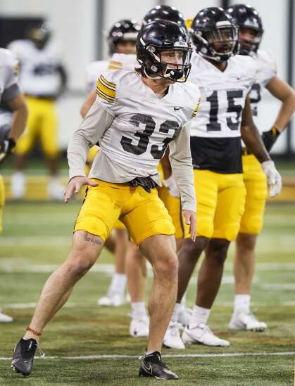 Riley Moss ‘broadening my horizons’ in extra year at Iowa as secondary replaces 3 starters