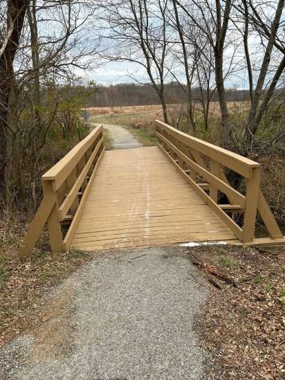 Fairfield Loop Trail bridges look nice after recent staining