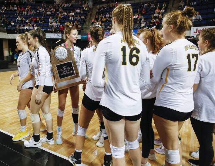 Photos: Western Dubuque beats Waverly-Shell Rock in Class 4A Iowa high school state volleyball championship