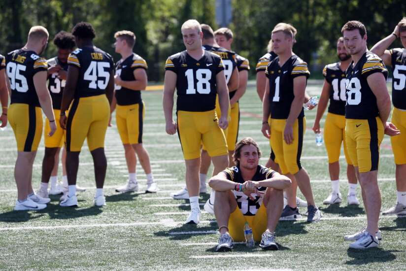 Photos: Iowa Hawkeyes football media day