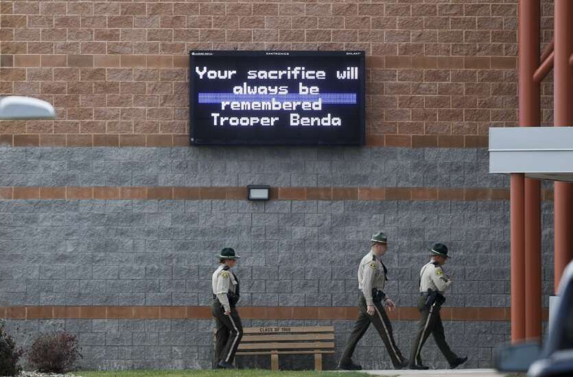 Iowa Trooper Ted Benda swerved to avoid a deer before fatal crash
