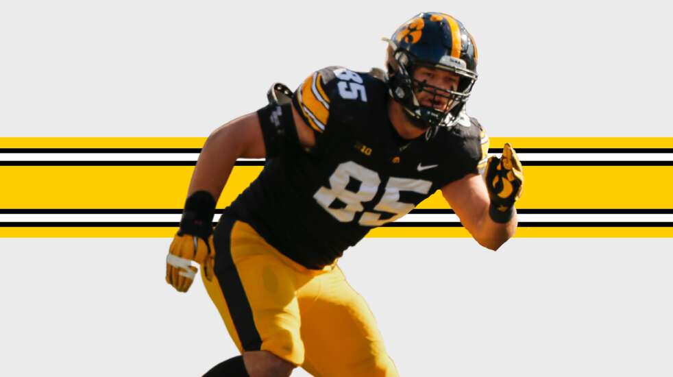 Iowa’s Logan Lee leads with maturity, becomes ‘more productive player’