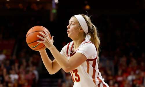 Iowa State beats Kansas State with Maggie Espenmiller-McGraw’s banked-in 3