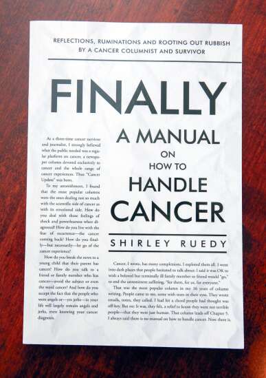 Former Gazette columnist releases collection of most popular cancer columns