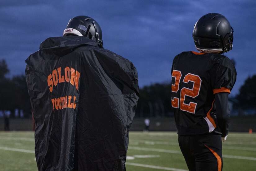 Photos: Grinnell vs. Solon in Iowa high school football Week 8