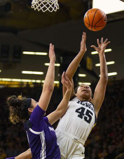 Photos: Iowa women’s basketball handles Northwestern, 93-64