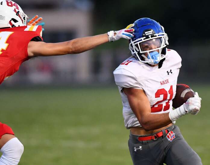 Photos: Cedar Rapids Washington beats Marion in Iowa high school football Week 2