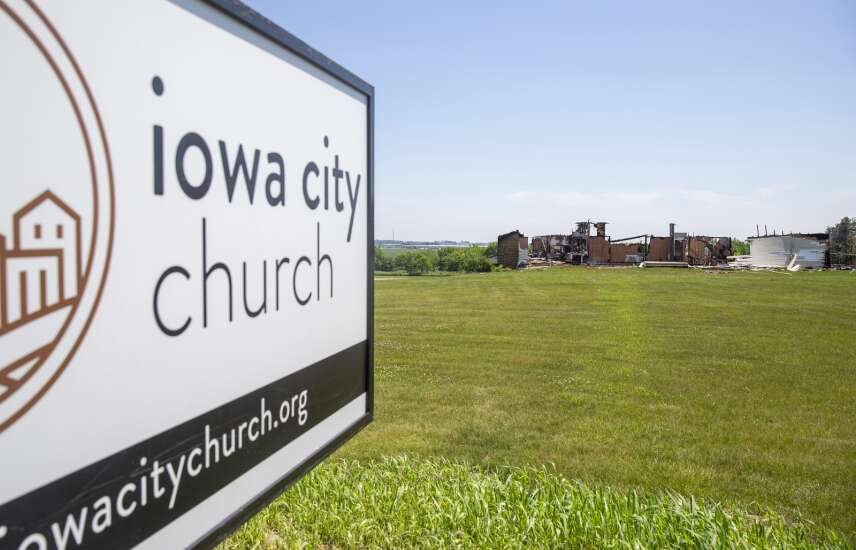 Iowa City Church finds temporary meeting place after fire