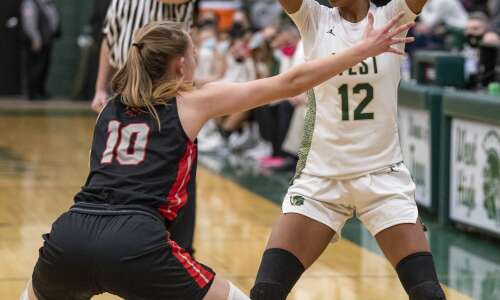 Photos: Iowa City West vs. Iowa City High Girl’s Basketball