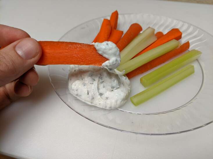 How to make your own healthier ranch dip
