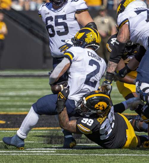 Photos: Iowa football vs. Michigan