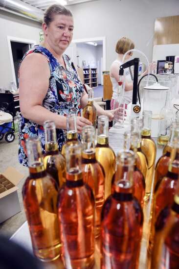 Cherry Meadow Winery in Marion wants to be the place for semi-sweet fruit wine
