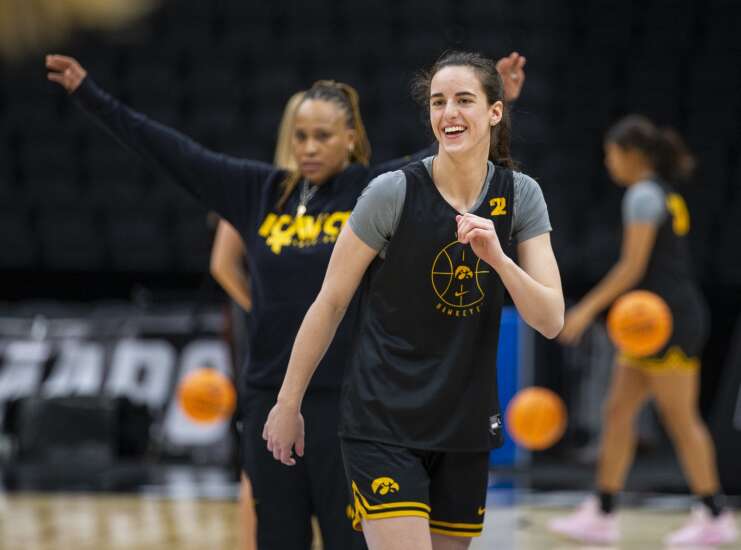 Photos: Iowa practice ahead of game against Colorado on Friday 