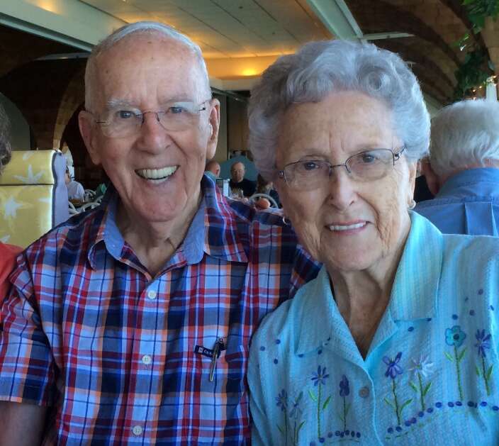 Fred and Peggy Taylor, pictured in 2014. (Photo courtesy of Linda Taylor)