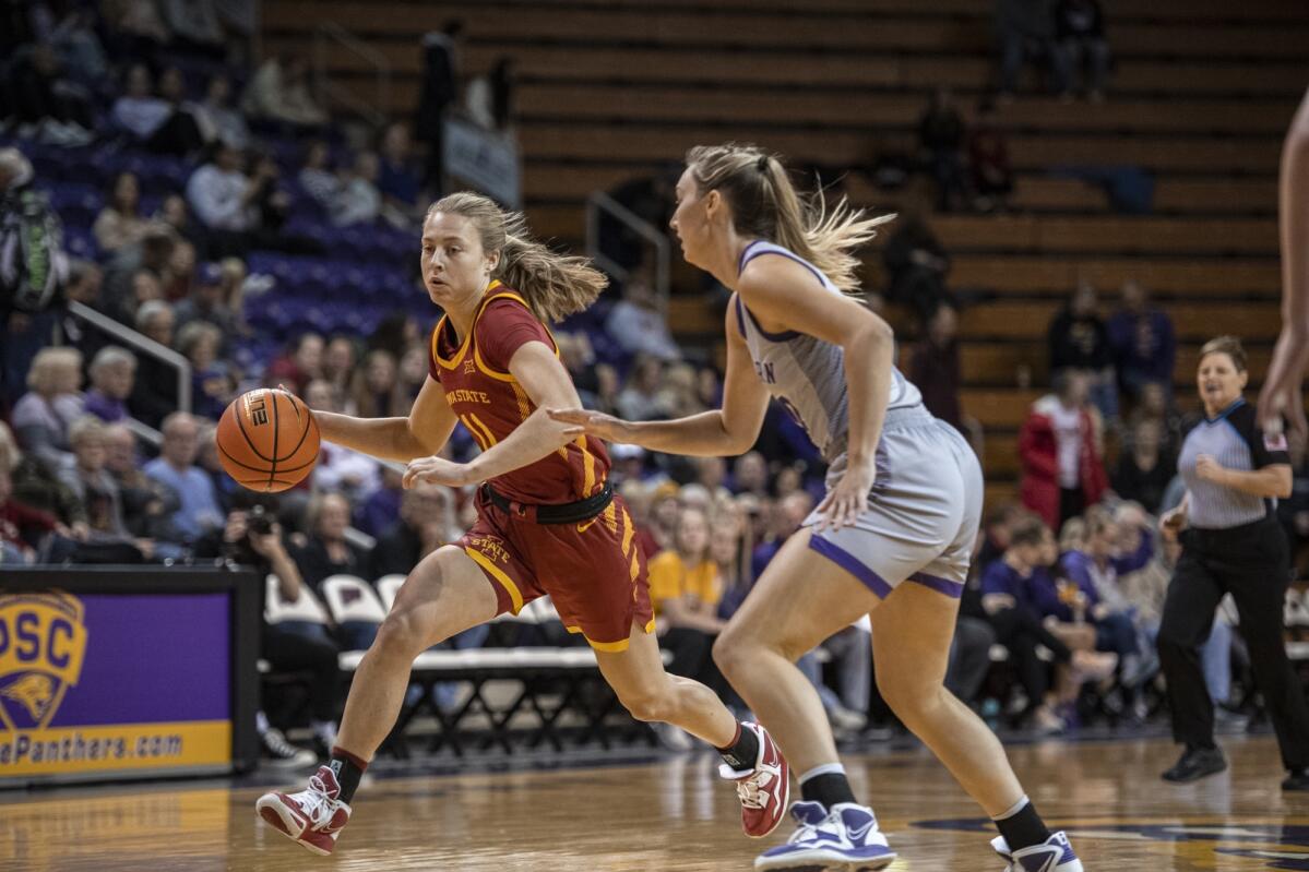 Photos: Iowa State at UNI women’s basketball