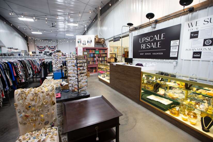 Upscale Resale store in Iowa City aids families, bargain hunters