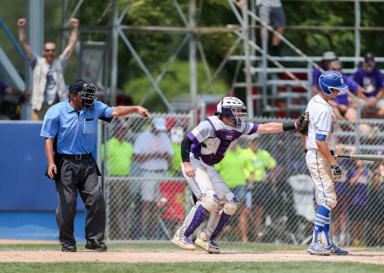 Photos: Lansing Kee vs. Remsen St. Mary’s, Class 1A Iowa high school state baseball tournament
