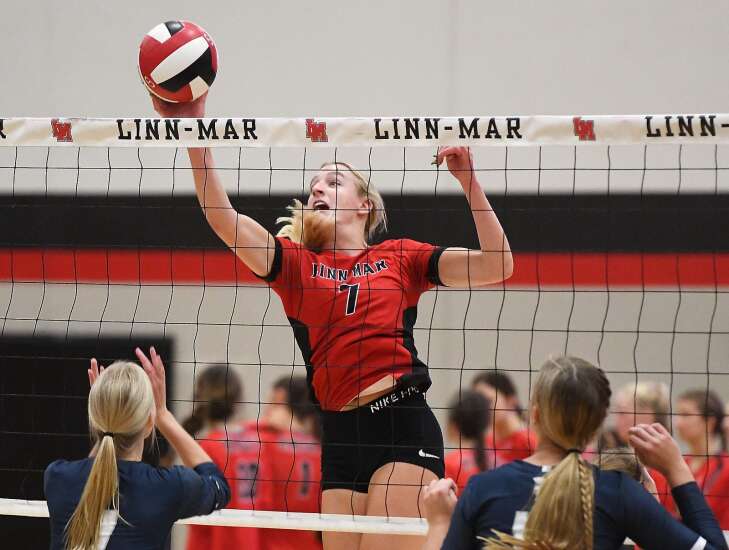 Marion volleyball continues mastery of its Class 5A foes