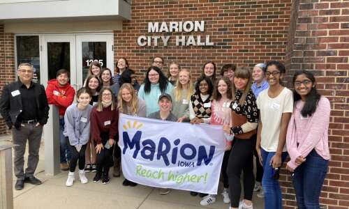 Marion, Linn-Mar students share their thoughts about city issues